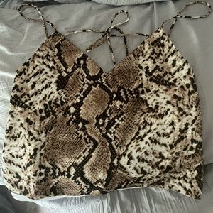 superdown snake tank top